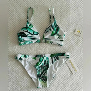 NWT Tinibikini Tropical Print Bikini